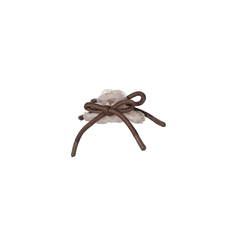 水中玉 蝴蝶结网纱抓夹高级感后脑勺盘发鲨鱼夹夹子发量多头饰#好运 亚克力 发夹 女款