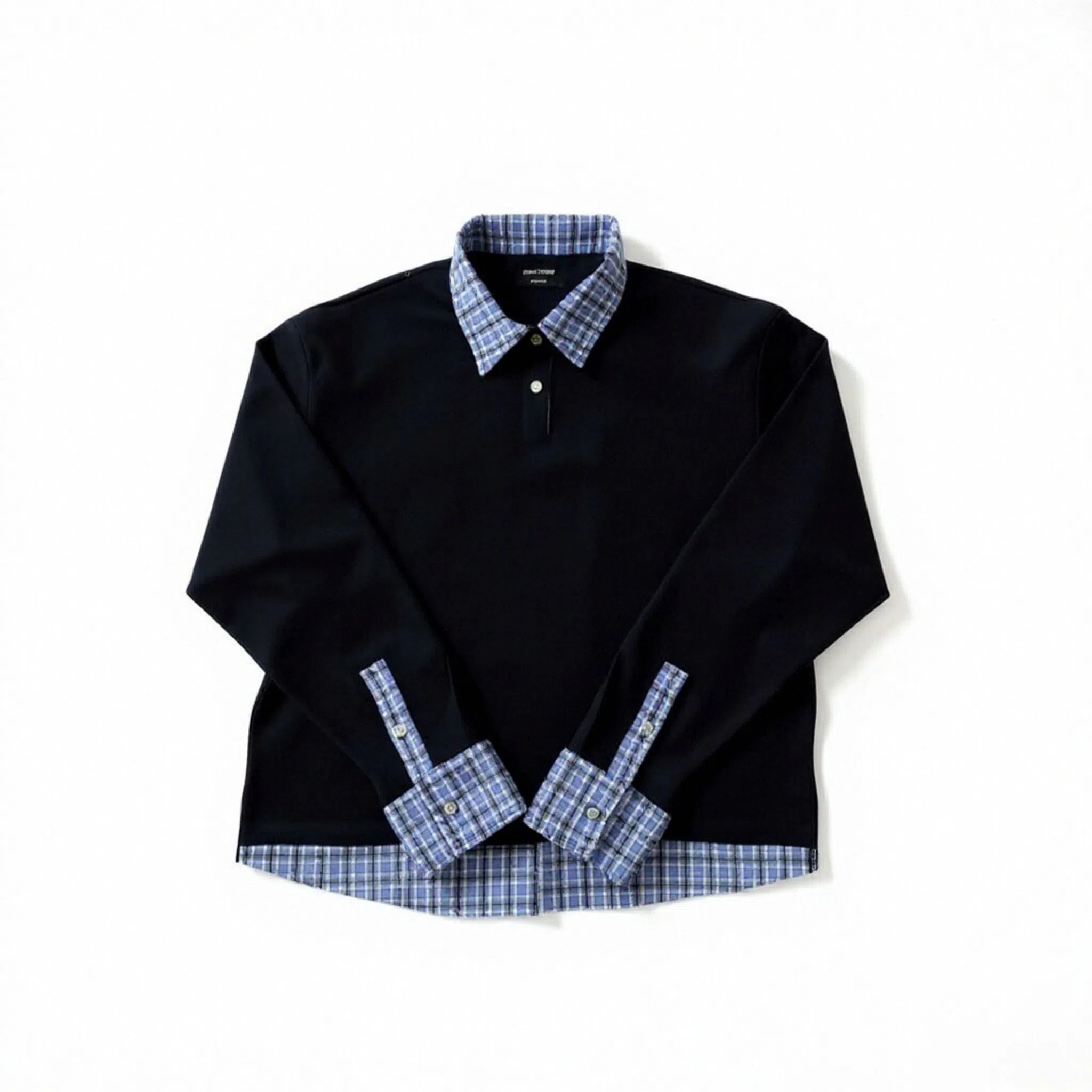 HRDW Miu Polo Collar Sweatshirt