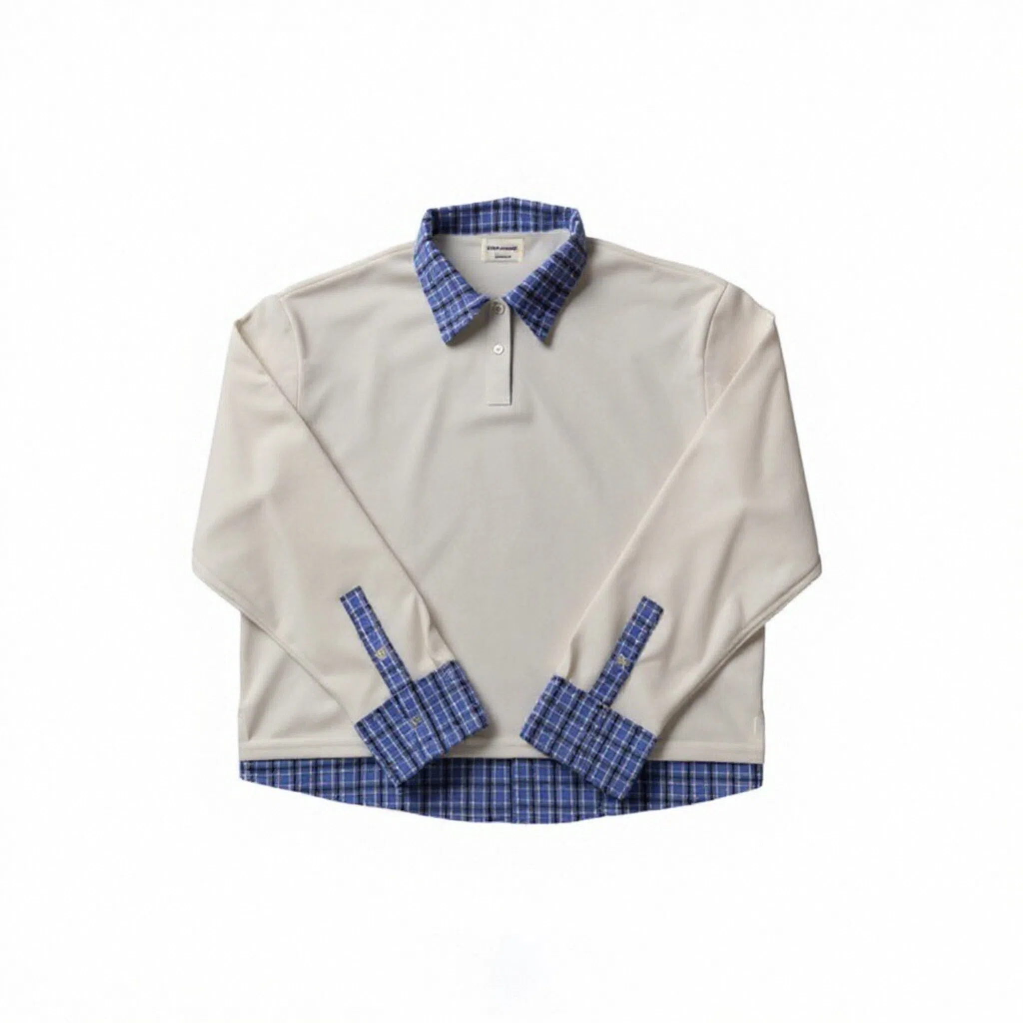 HRDW Miu Polo Collar Sweatshirt