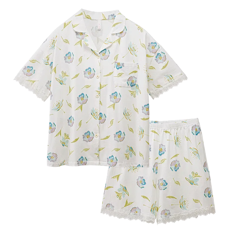 欧迪芬 棉质开衫款女士家居服 女款