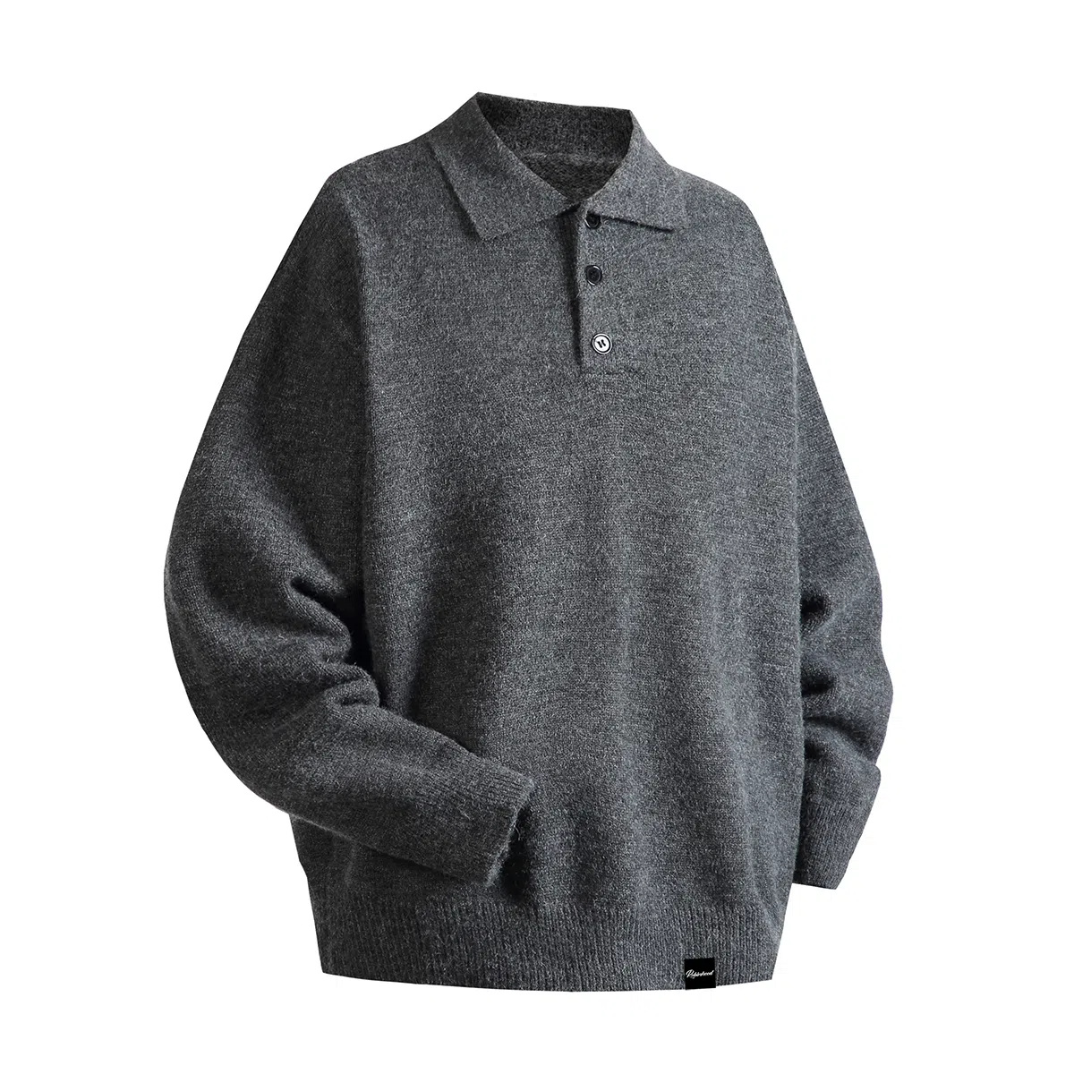 ROBINHOOD Retro Collar Knit Sweater