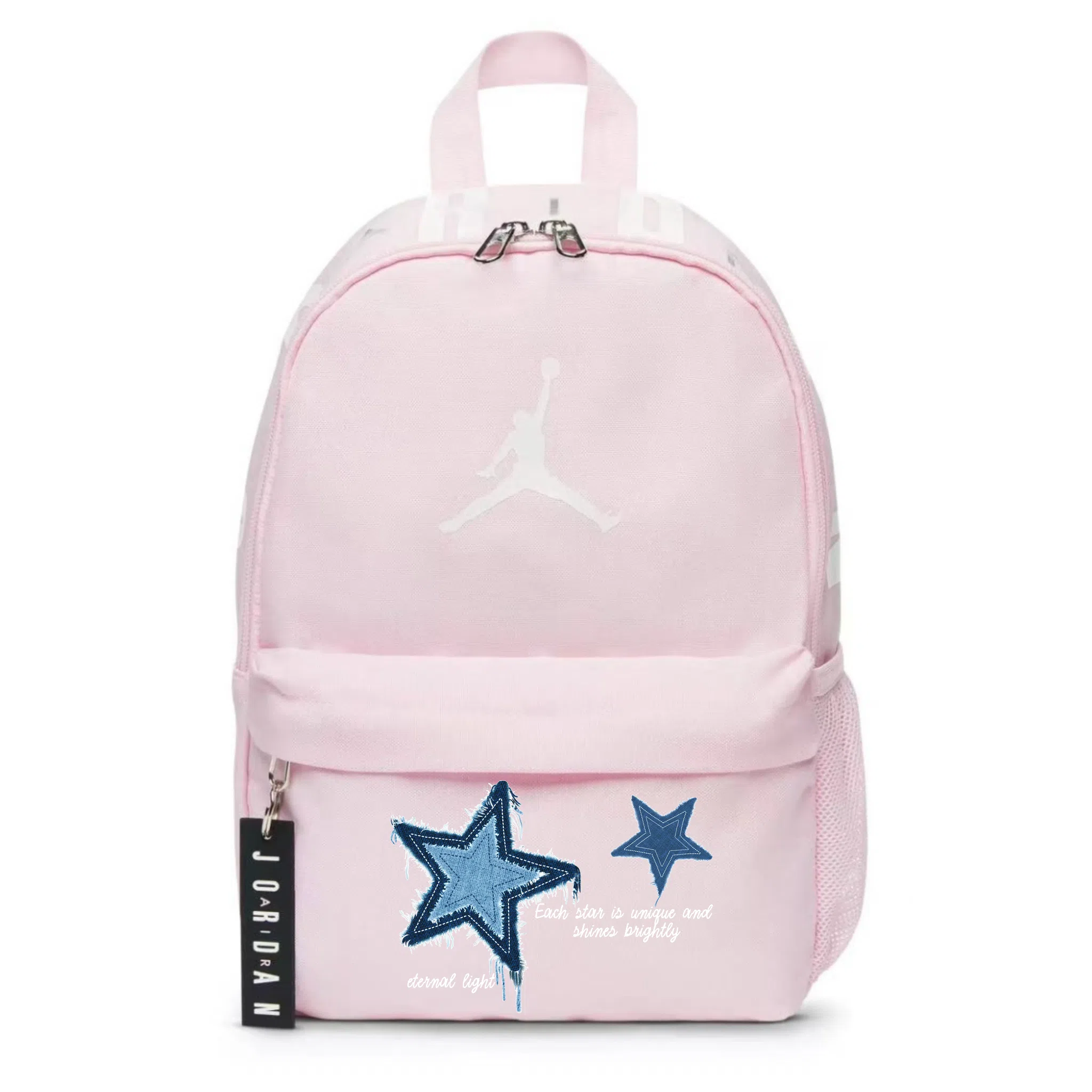 Jordan Backpack Pink Logo