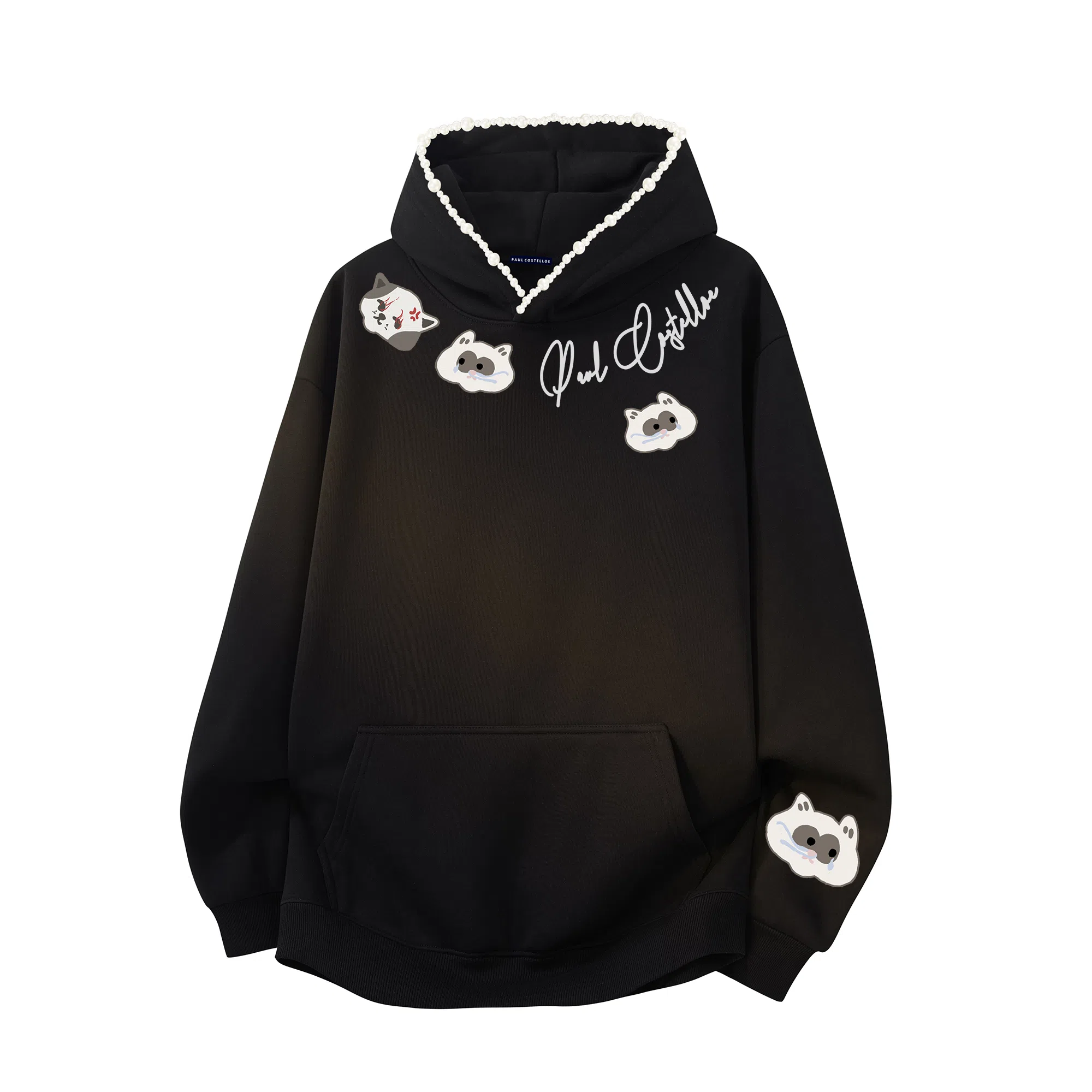 PAUL COSTELLOE Logo Hoodie