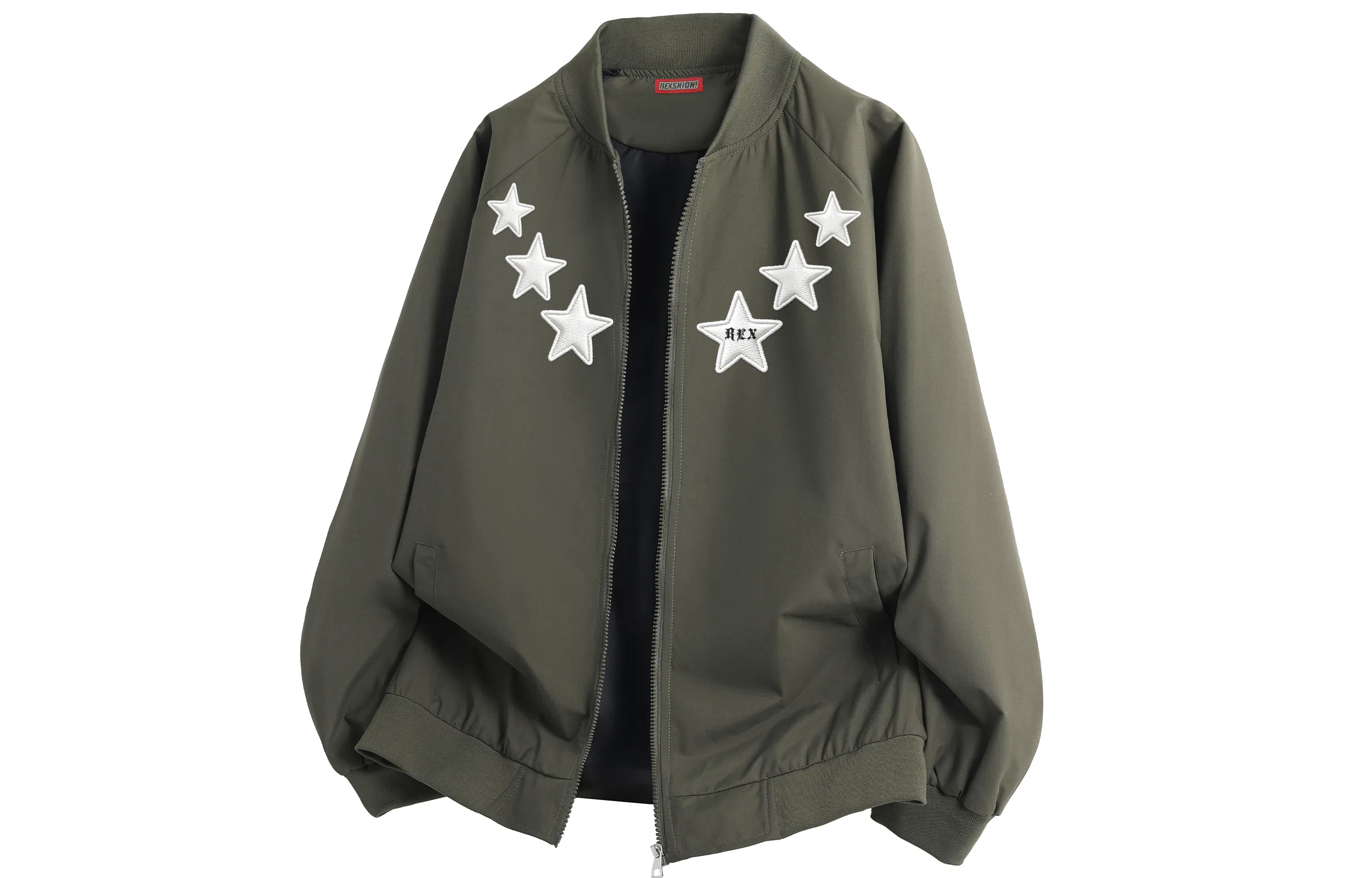 REXSHION Vintage Star Logo Jacket