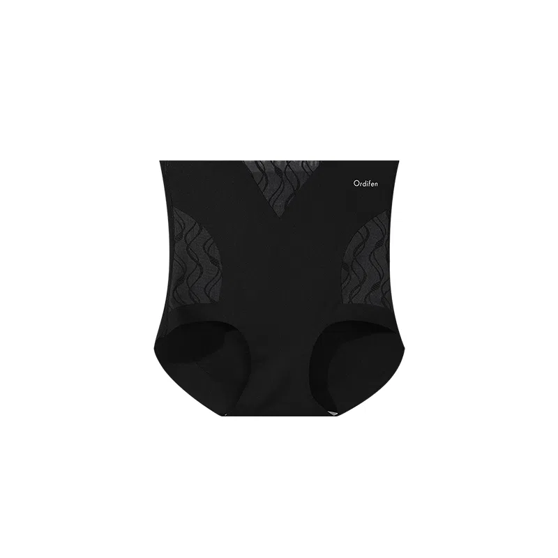 欧迪芬 【收腹提臀塑身裤夏天】高腰薄款轻薄强力无痕收小肚子三角内裤 女款