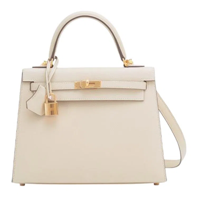 HERMES Kelly 25 Epsom I2Nata