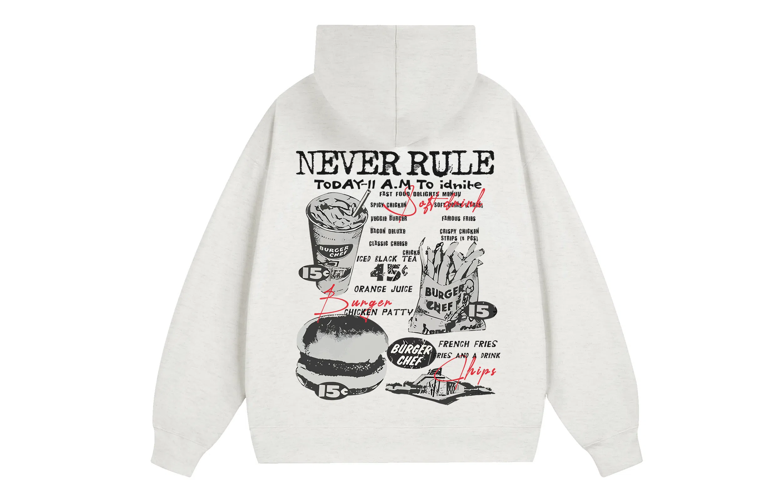 NEVER RULE oversize