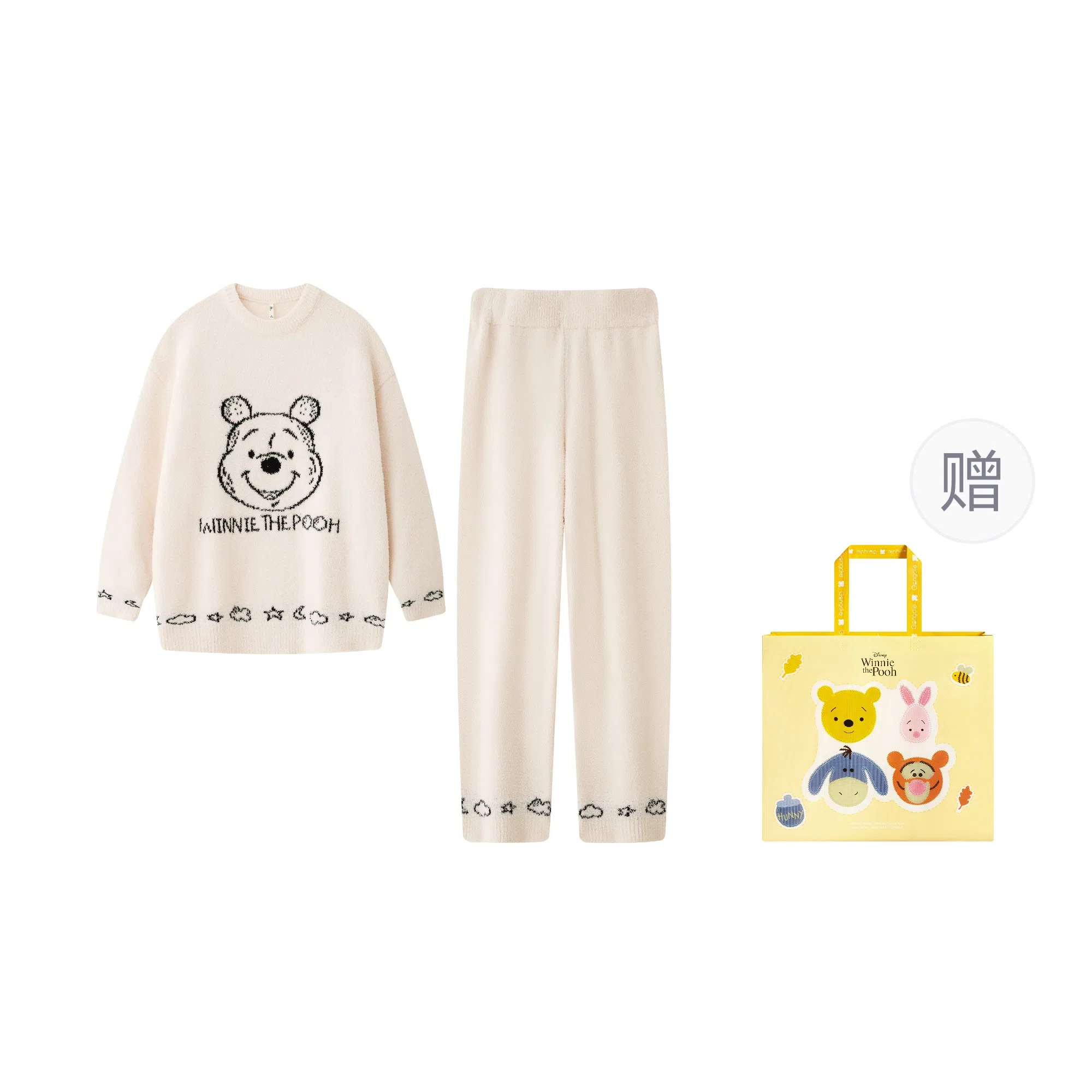 Gongdie x Disney Winnie the Pooh Pajama Set