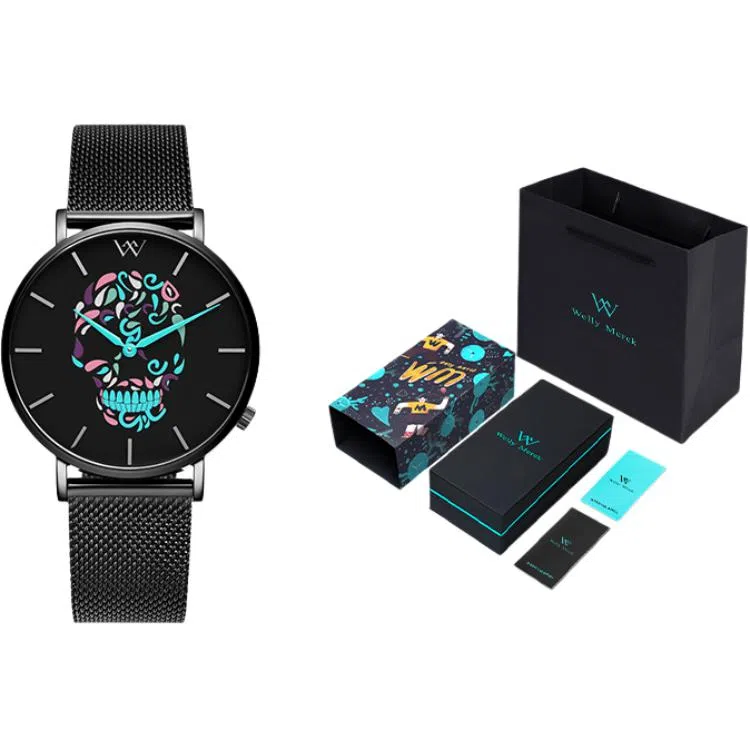 Welly Merck 42 Black Stainless Steel