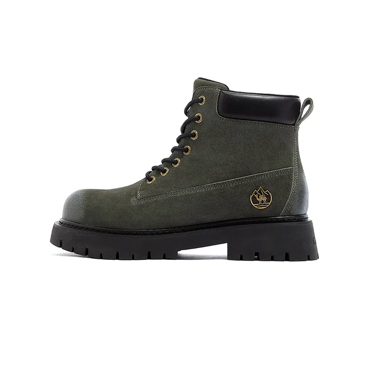 CAMEL Mountain Suede Lightweight Yellow Boots