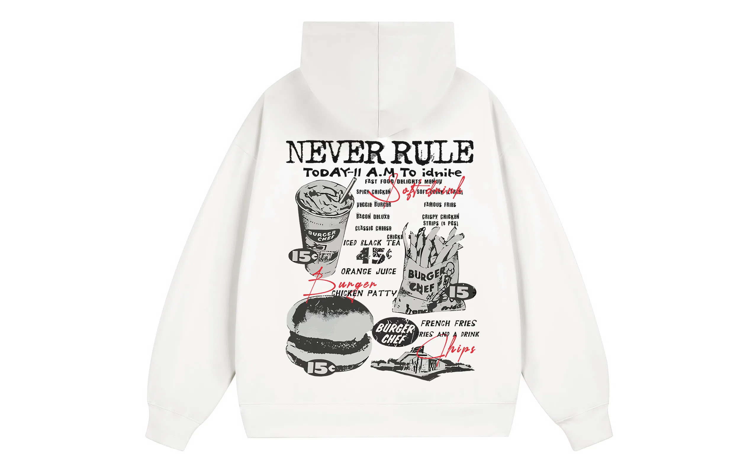 NEVER RULE oversize