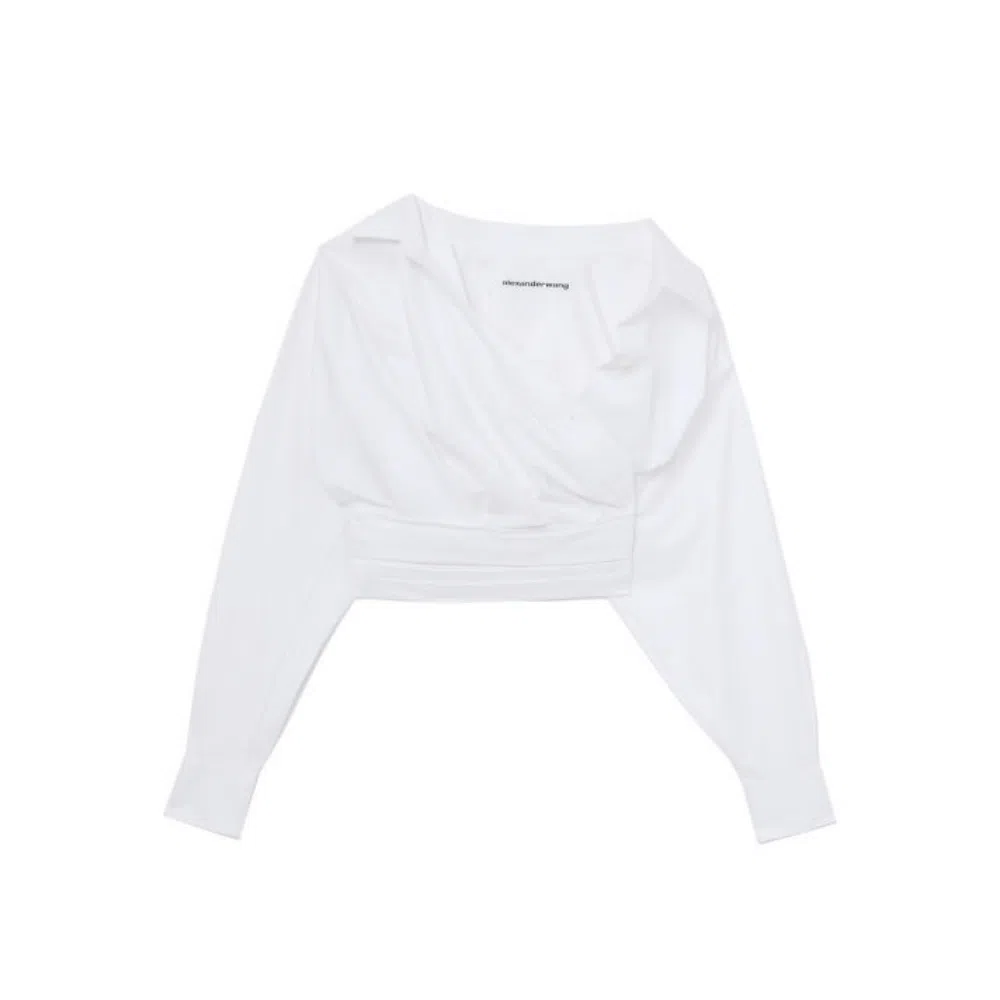 Alexander Wang Asymmetric Shoulder Shirt
