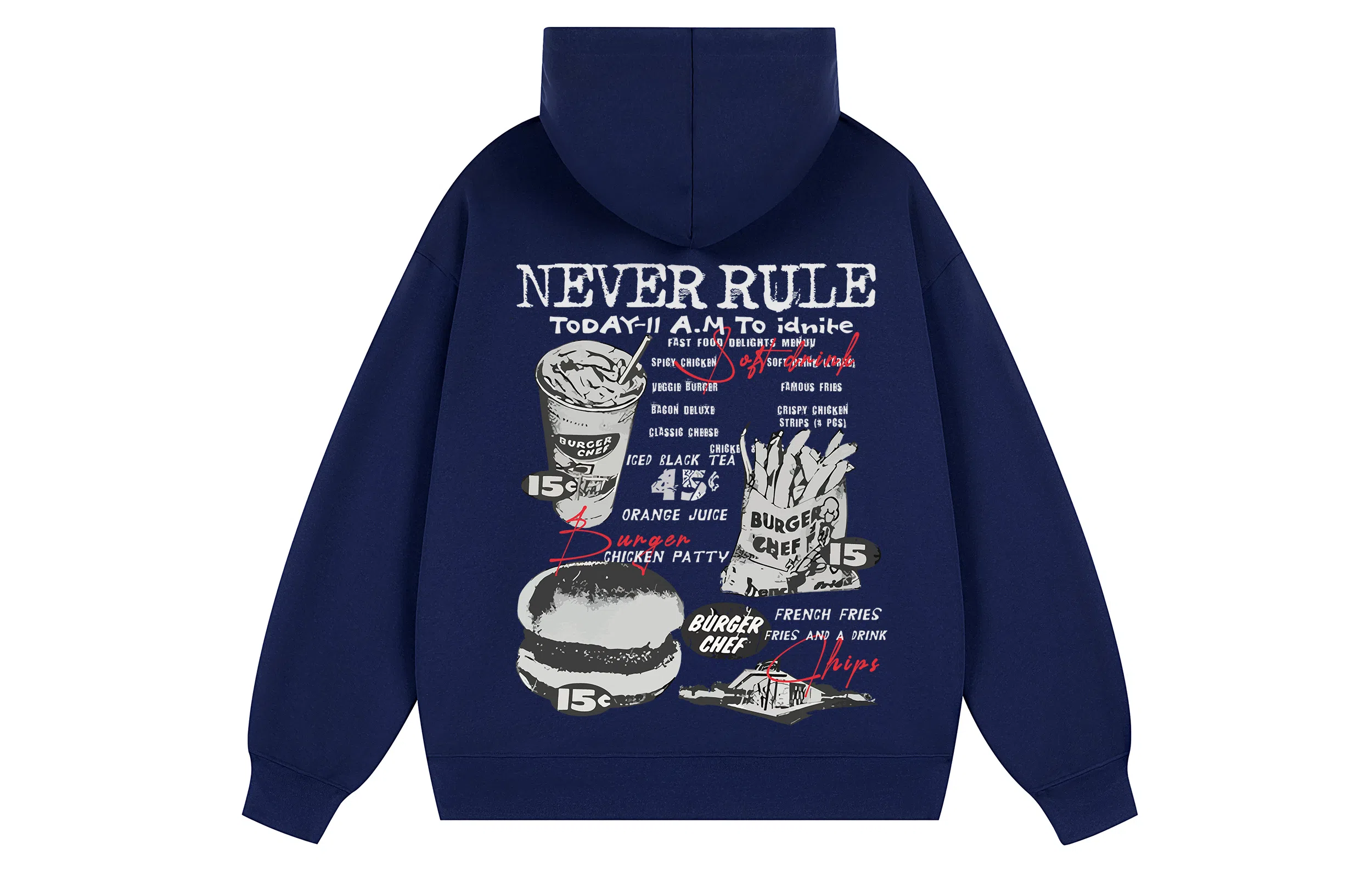 NEVER RULE oversize