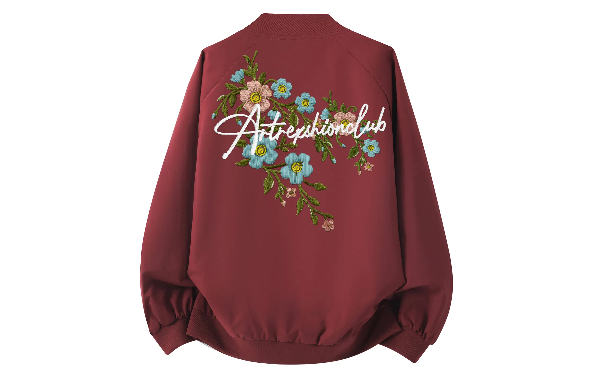 REXSHION Vintage Floral Logo Jacket