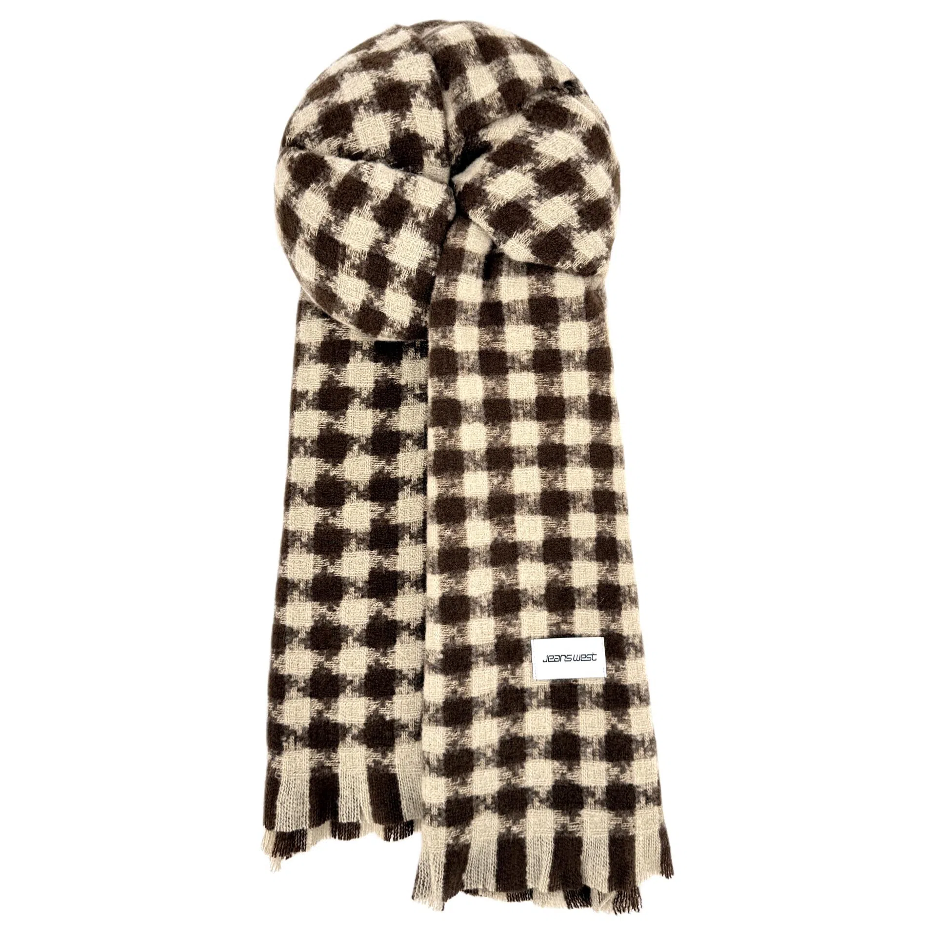 JEANSWEST Plaid Shawl Scarf