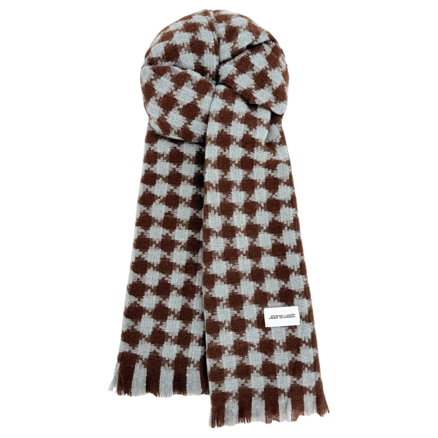 JEANSWEST Plaid Shawl Scarf