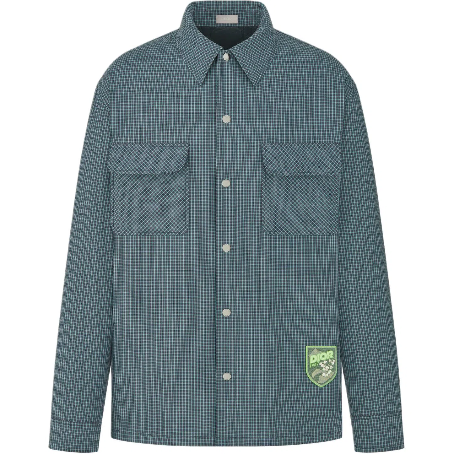 DIOR FW25 Embroidered Patch Shirt