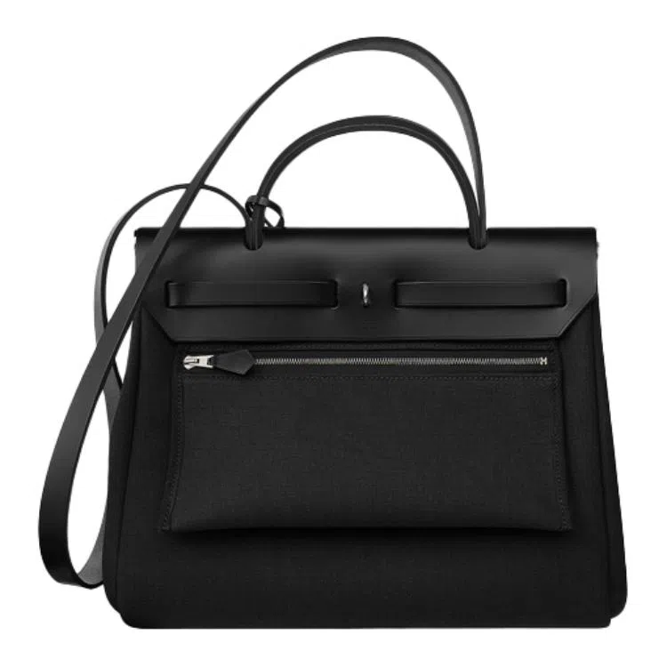 Hermes Herbag Zip 31 Black