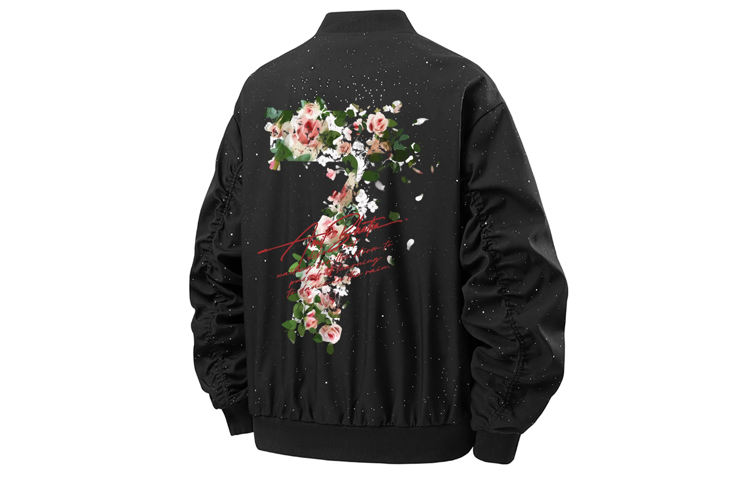 XAFB Vintage Rose Print Jacket