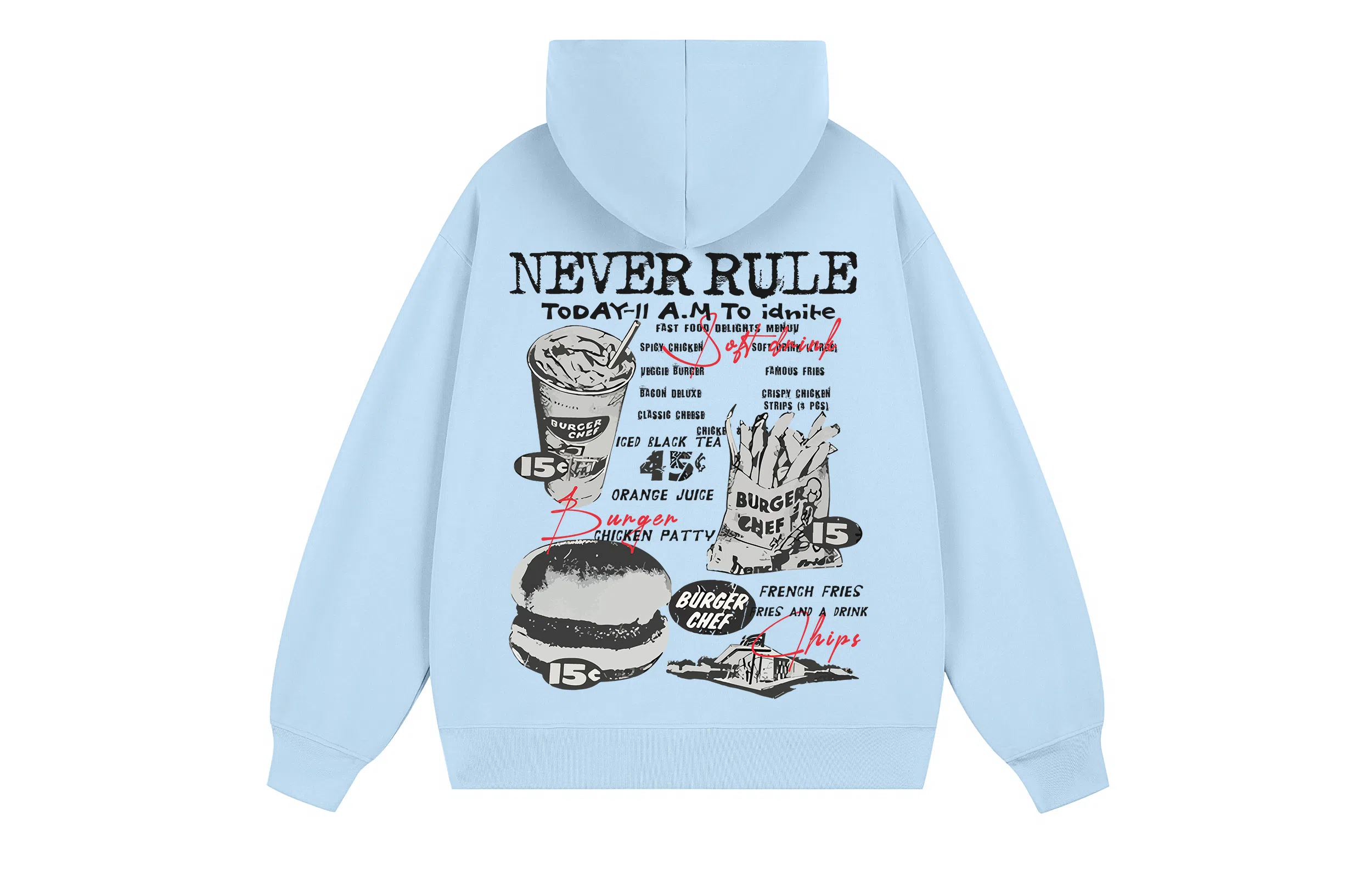 NEVER RULE oversize