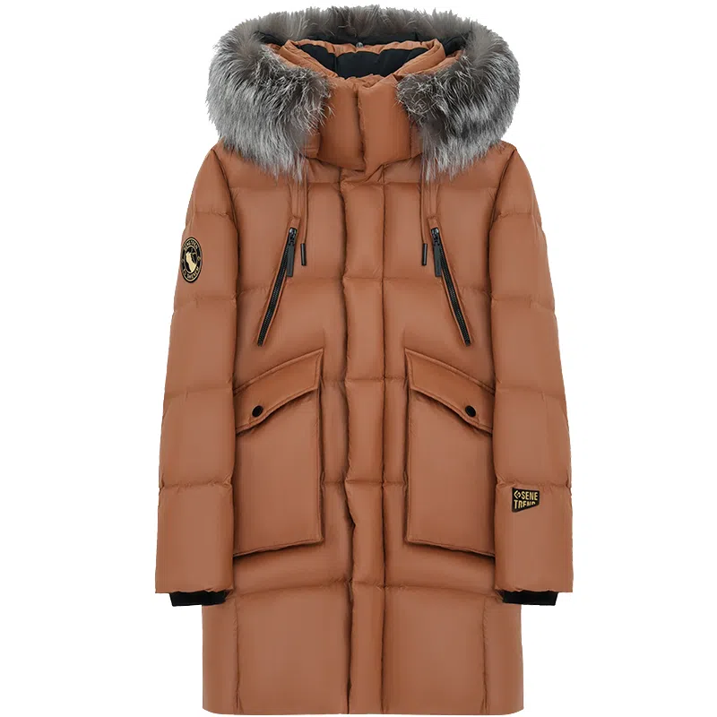 Snow Flying Air Hooded Down Jacket