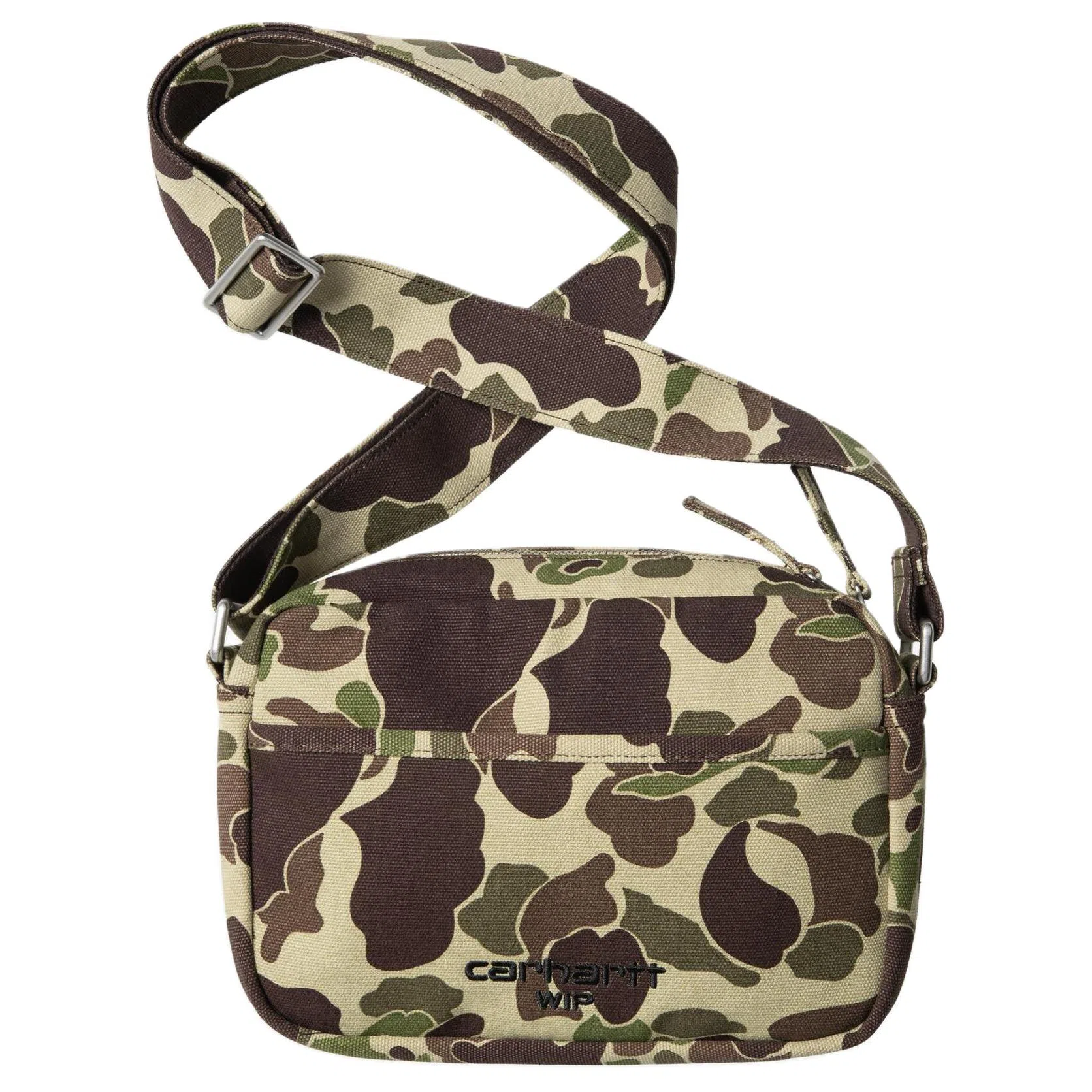 Carhartt WIP 2.9L Embroidered Logo Shoulder Bag Camouflage