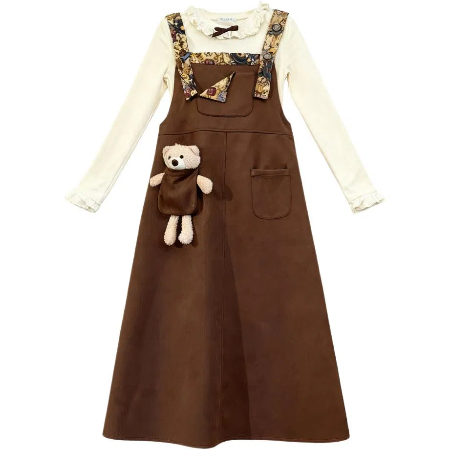 柏黛妃 通勤简约舒适时尚裙装套装 女款