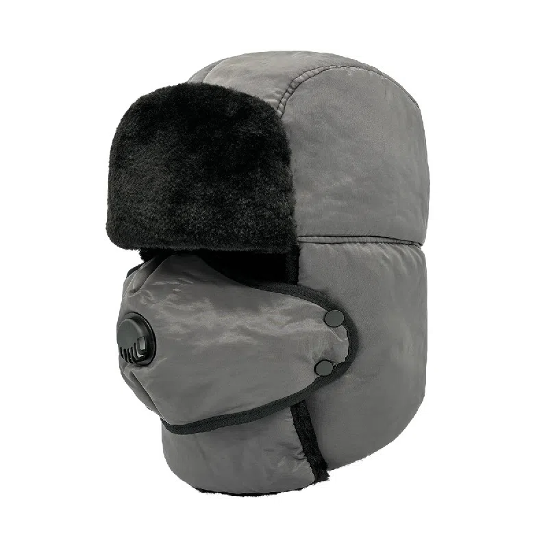 梦特娇 骑车防风防寒 聚酯纤维 雷锋帽 男女同款情侣款