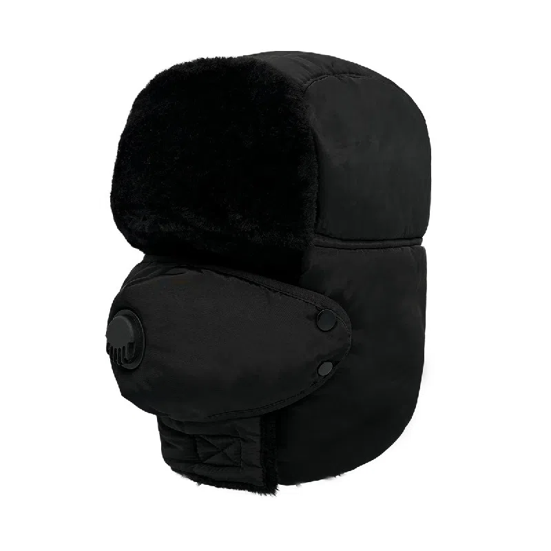 梦特娇 骑车防风防寒 聚酯纤维 雷锋帽 男女同款情侣款