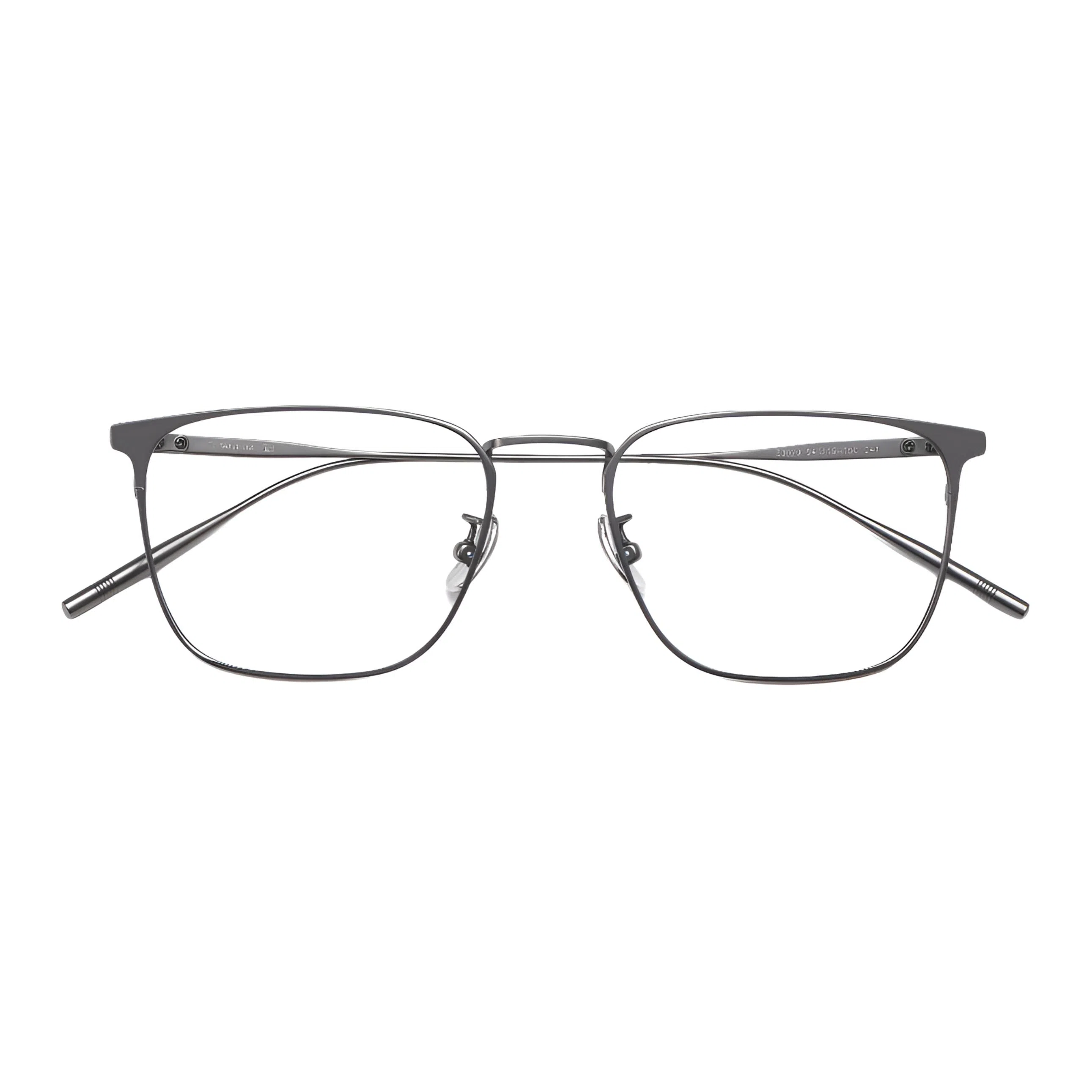 苍木优品 β钛近视镜网上可配度数防蓝光商务超轻黑框 功能性眼镜 男款