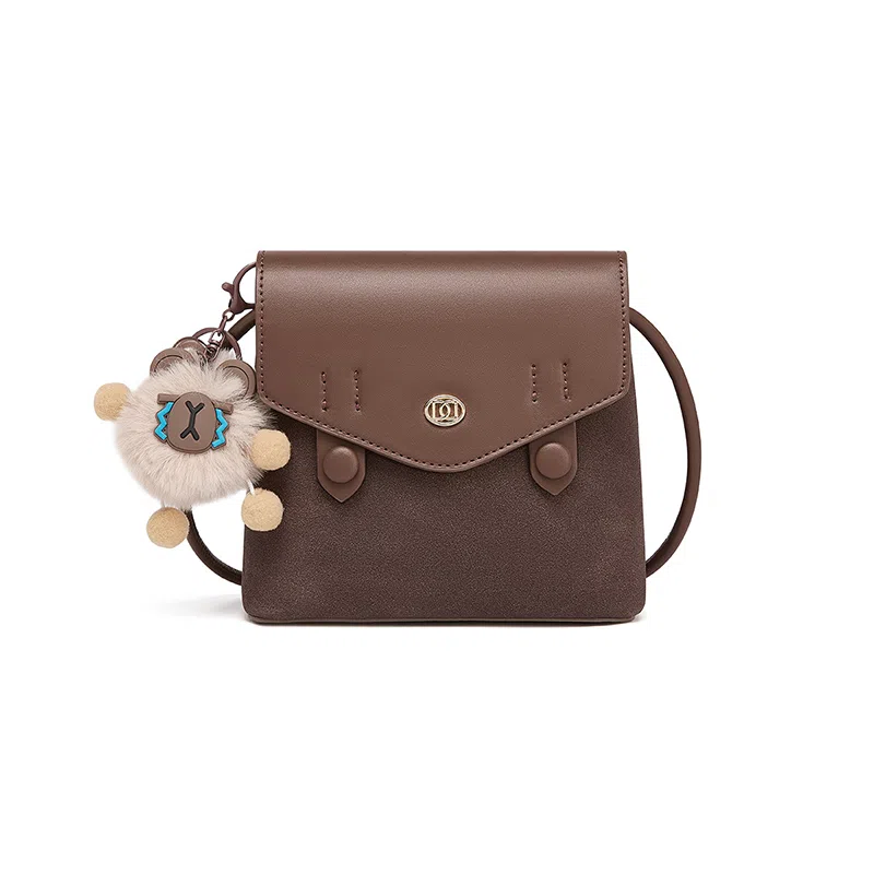 Red Dragonfly Coffee Square Shoulder Bag