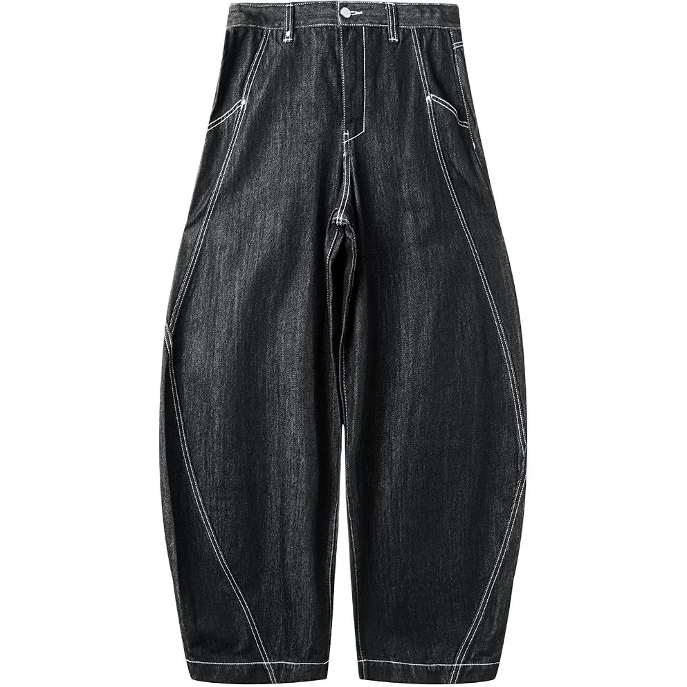 幻象者 长裤舒适弯刀裤牛仔裤 男女同款