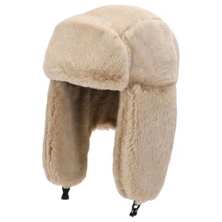 梦特娇 加绒保暖 聚酯纤维 雷锋帽 男女同款情侣款