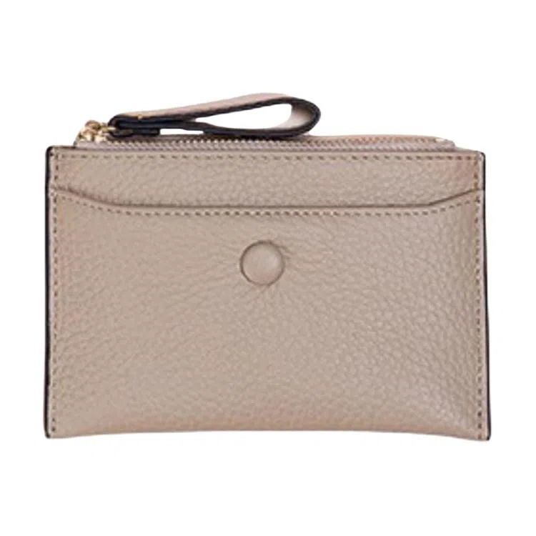 掐尖 纯色薄款钱夹真皮证件包多功能收纳包多卡位卡包 头层牛皮 零钱包 男女同款情侣款