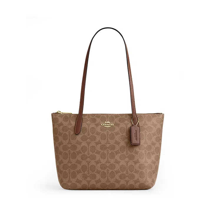 COACH Fiona 24 Logo Tote