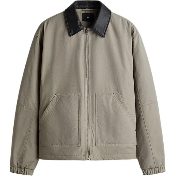 H&M Loose Fit Cotton Jacket