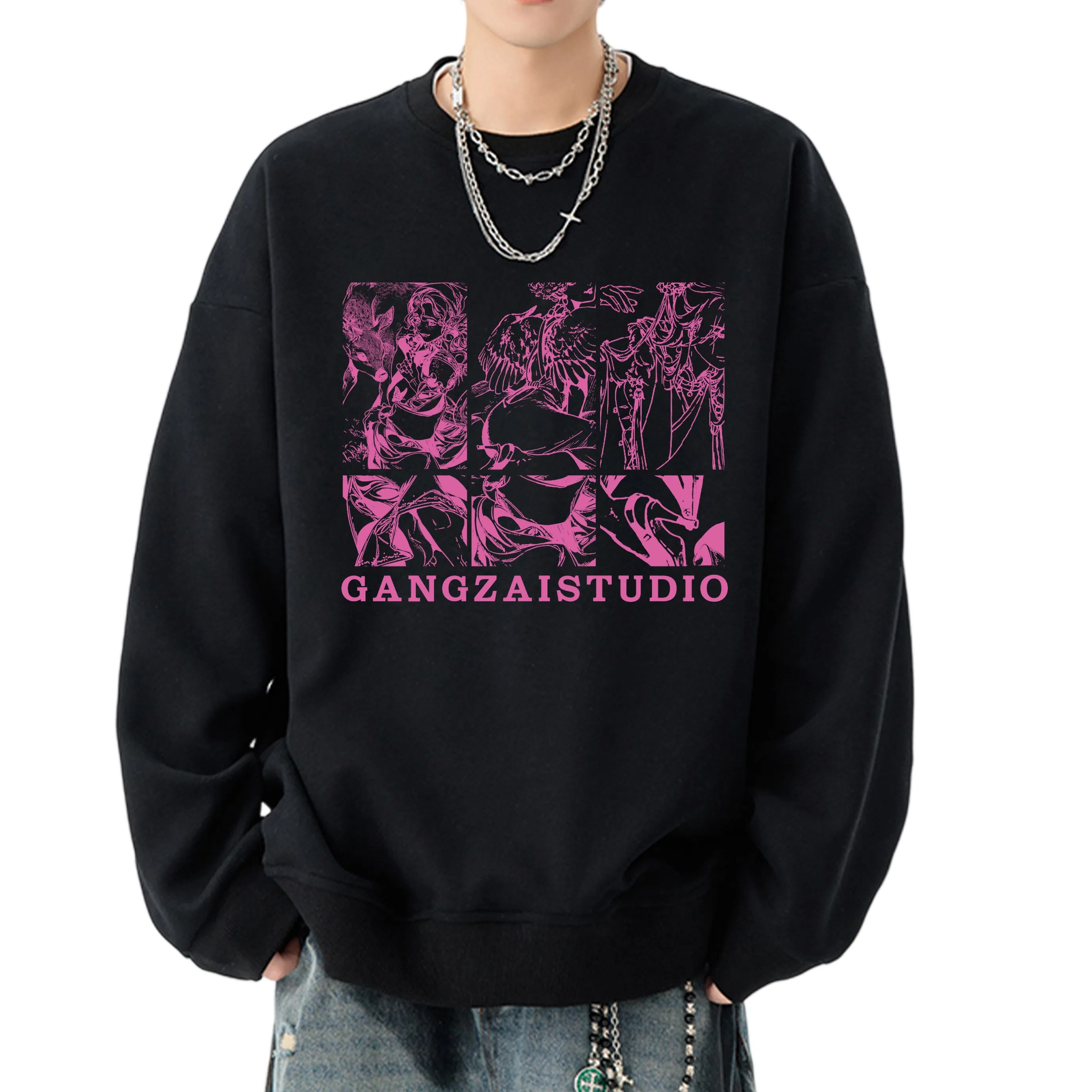 Gangzai Pullover Sweatshirt