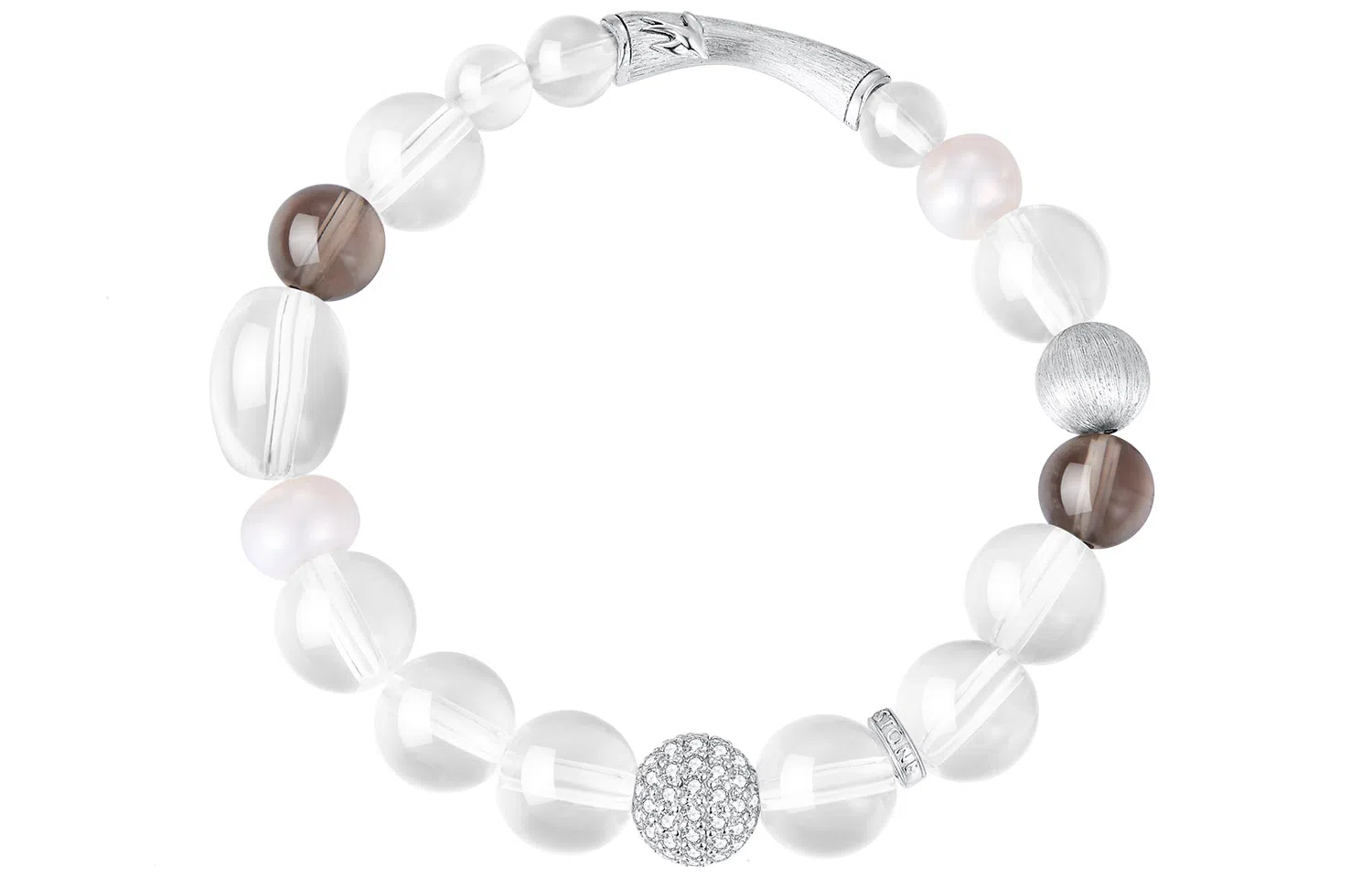 石头记 凝露手饰多 清透氛围感白月光 优雅高级感  招财纳福转运旺事业#好运天然 白水晶 手串 女款