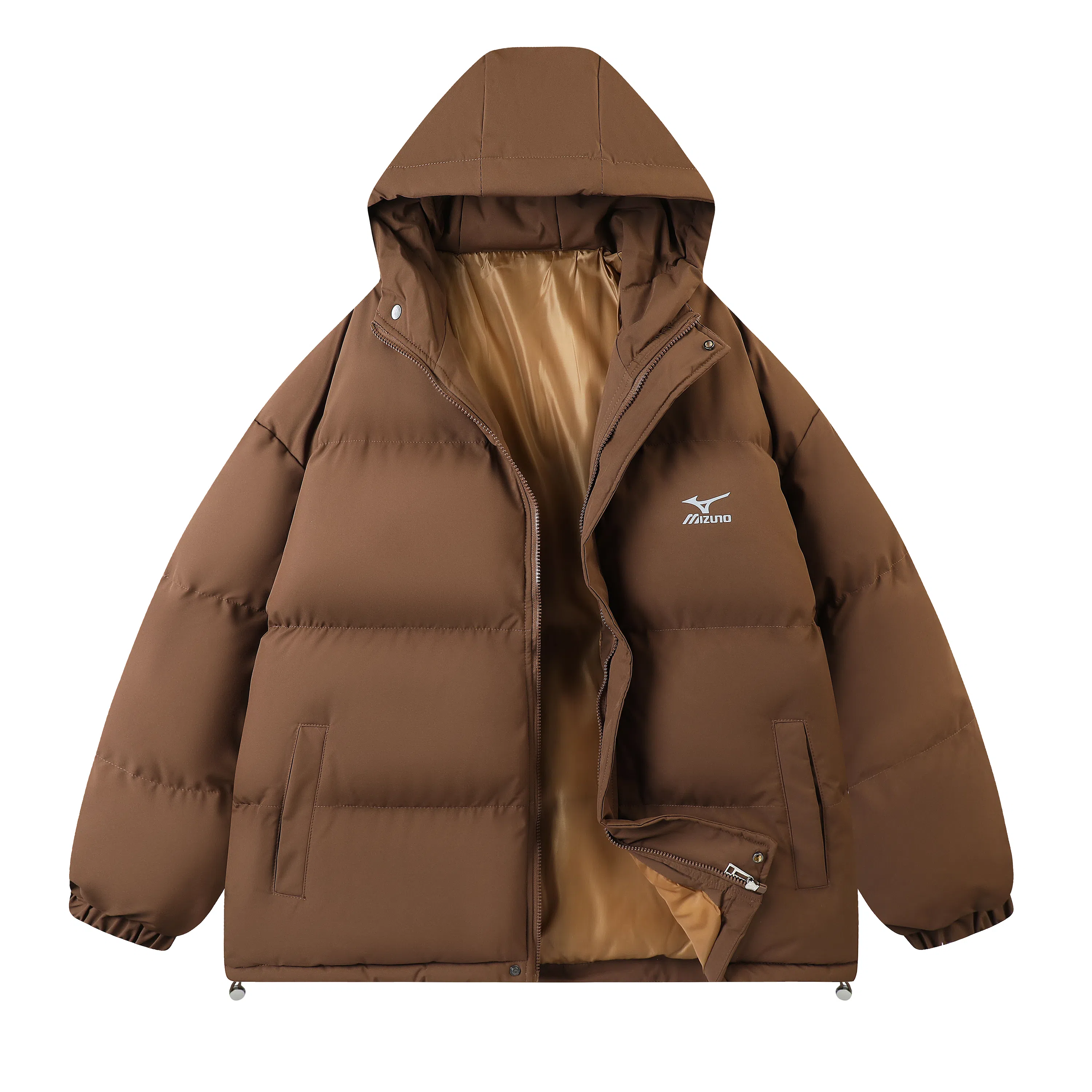 Mizuno Mountain Outdoor Hooded Puffer Jacket