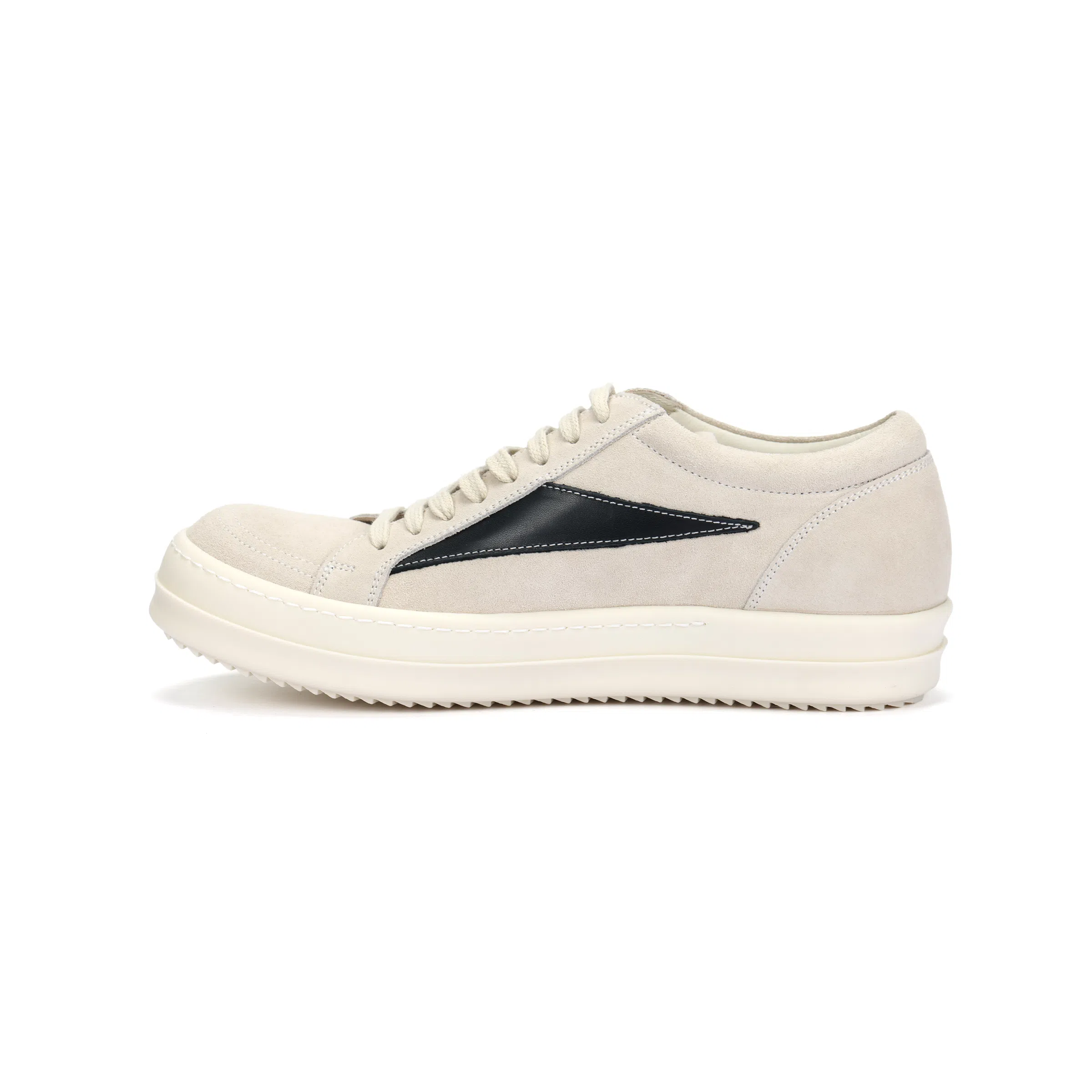Rick Owens Luxor Low Top Sneakers Cream