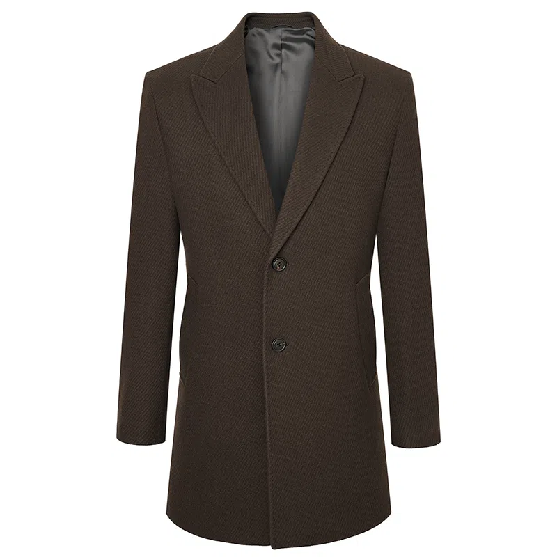 SAINT ANGELO Chis Chesterfield Wool Coat