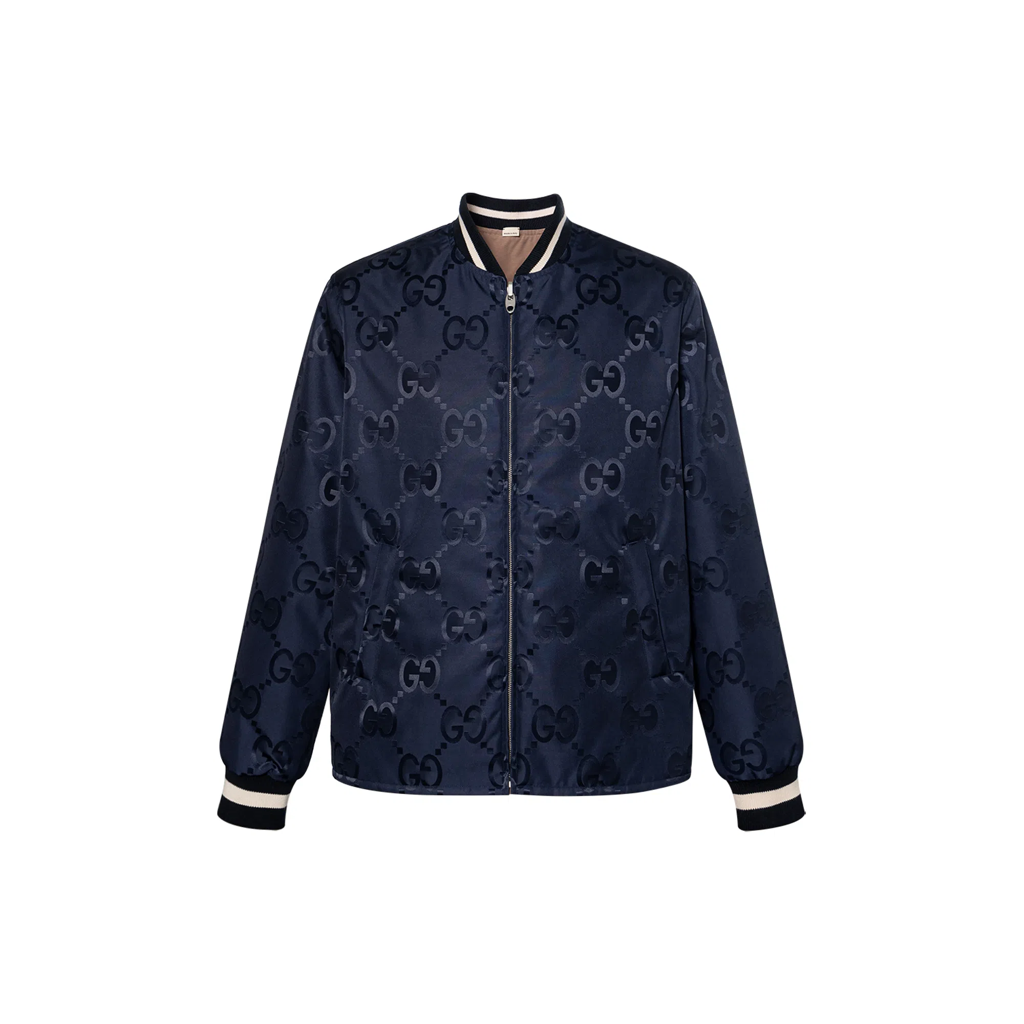 Gucci FW22 Zipper Jacket Navy