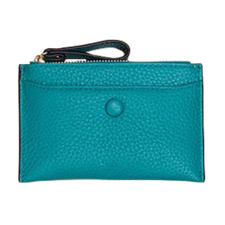 掐尖 纯色薄款钱夹真皮证件包多功能收纳包多卡位卡包 头层牛皮 零钱包 男女同款情侣款