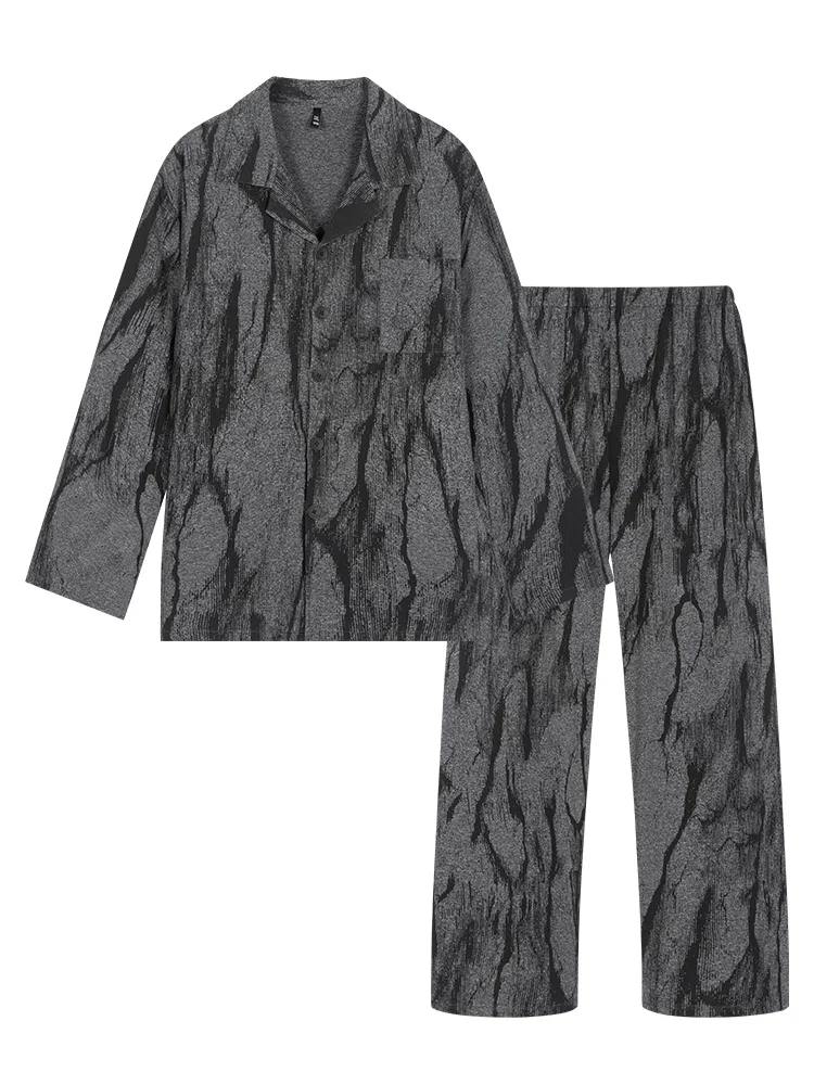 好福份 秋季条纹睡衣家居服 男款