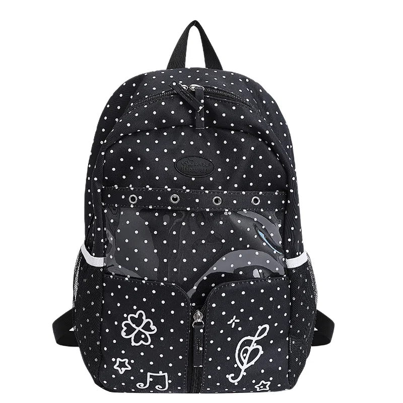 行途 塔丝隆大容量高级感学生书包轻便 尼龙 痛包 小号大号 男女同款情侣款 多色