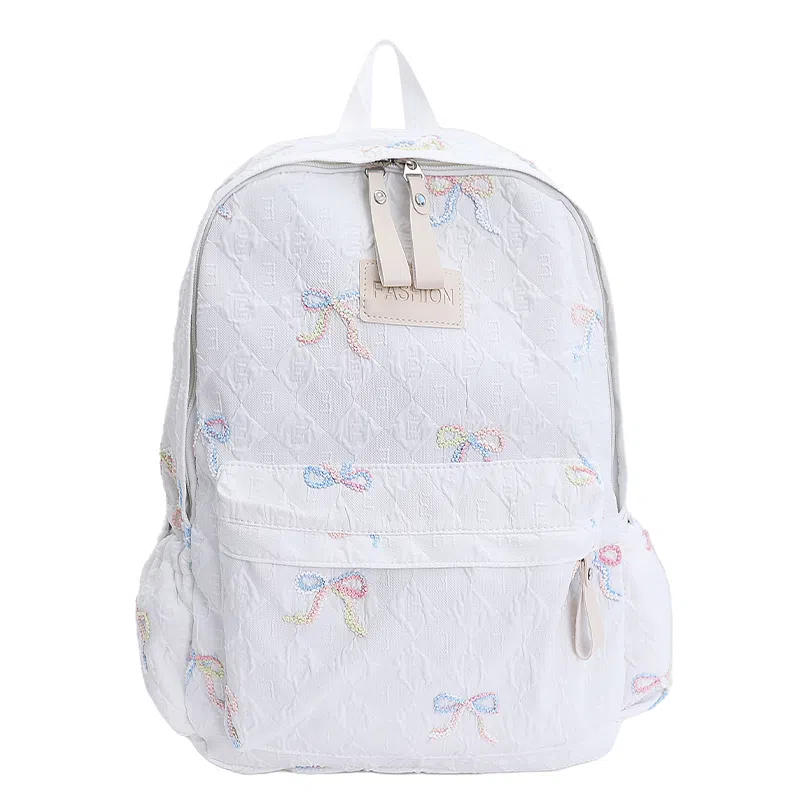 行途 小众高颜值日系百搭书包大容量初高中大学生电脑包 尼龙 双肩包 常规 女款 多色