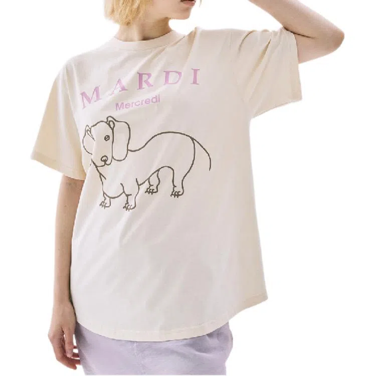 MARDI MERCREDI TSHIRT DDANJI CH.06_BUTTER PINKLAVENDER FW25T
