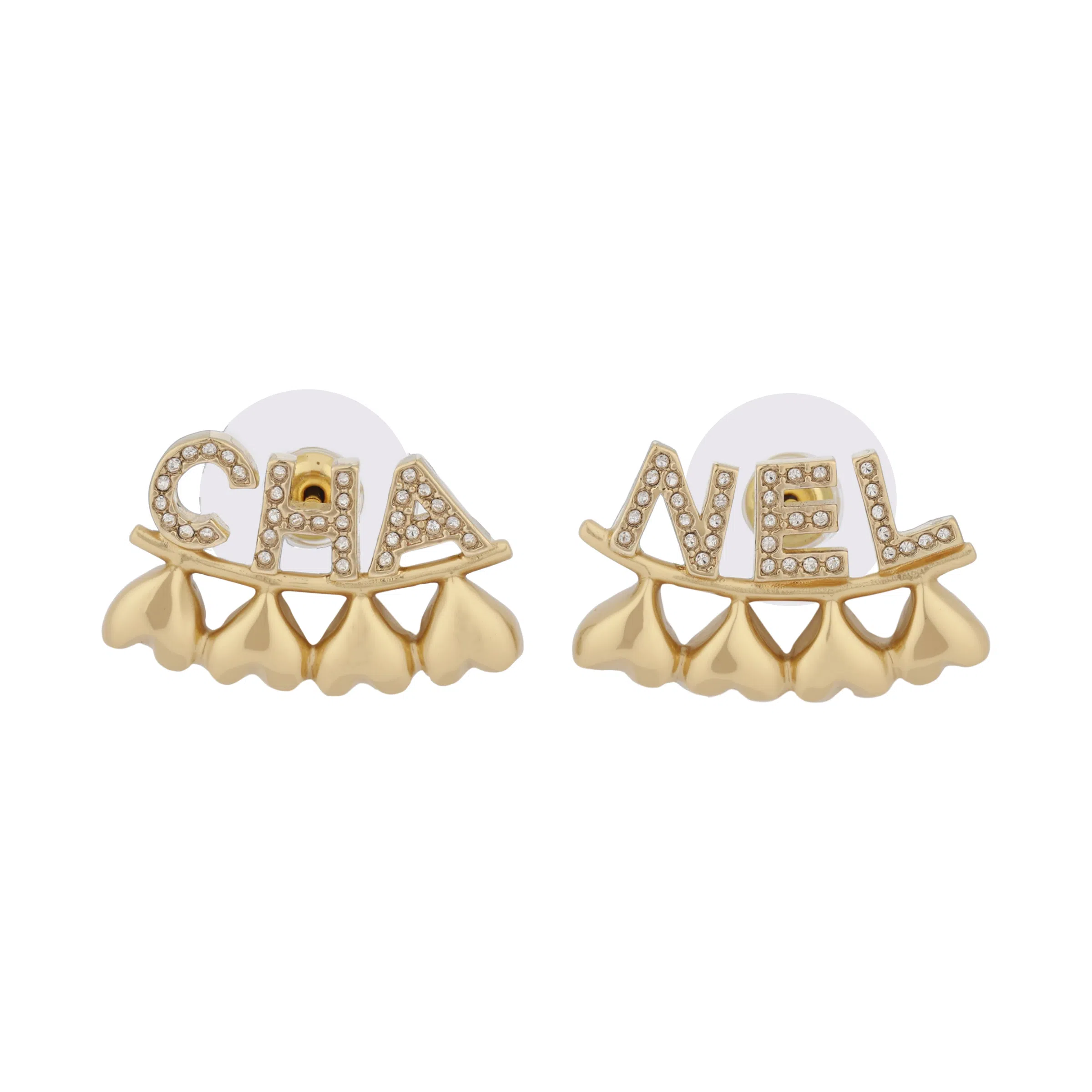 Chanel Classic Logo Earrings
