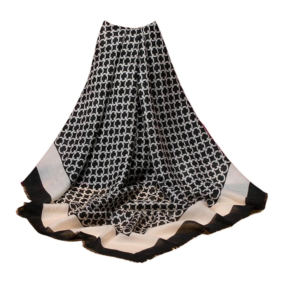 红豆 个性时尚舒适保暖 羊毛 绒线围巾 男女同款情侣款