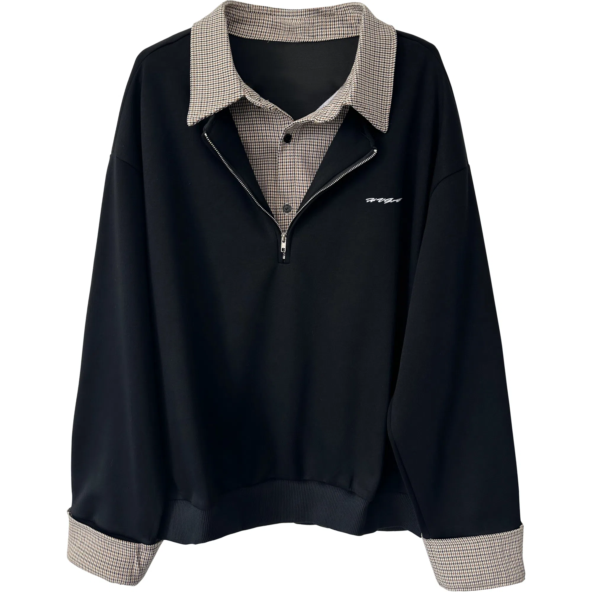 H.V.G.A Polo Half-Zip Sweatshirt